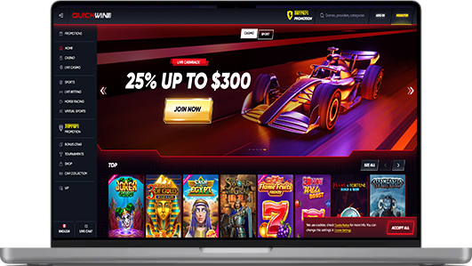 Quickwin Casino Desktop